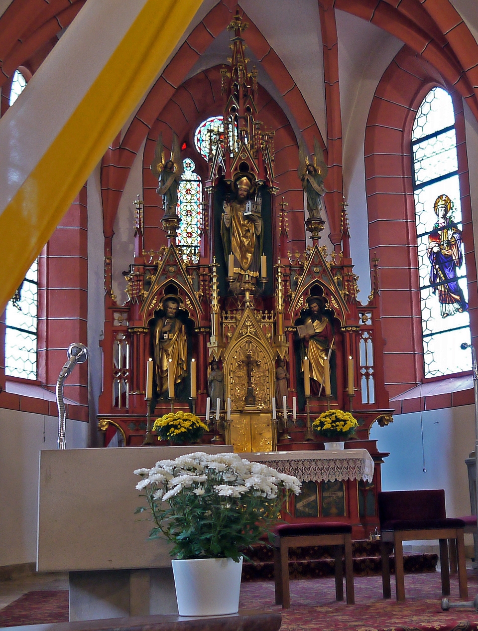 Altar der Pfarrkirche in Geiselwind