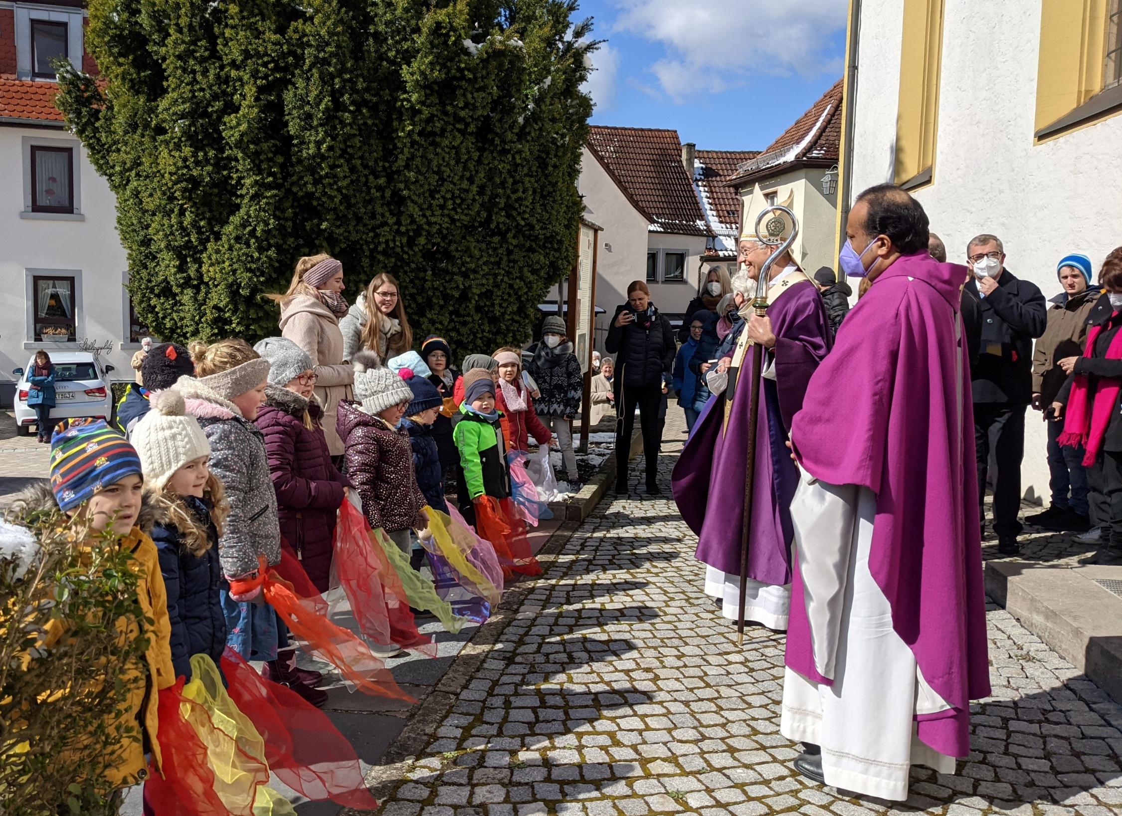 Besuch Erzbischof