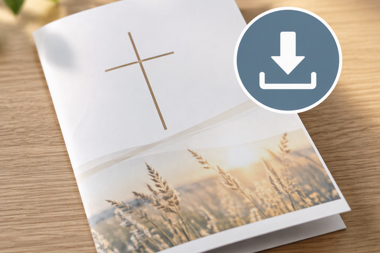 Teaserbild - Gottesdienstordnung zum Download