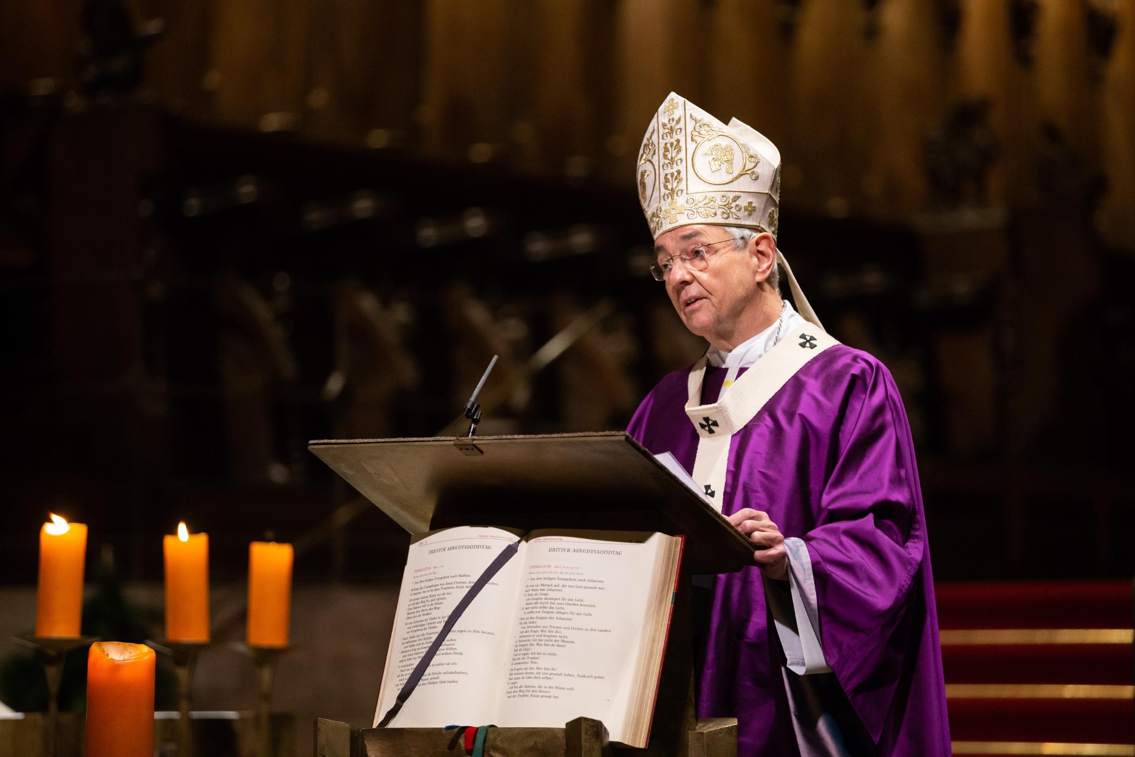Erzbischof Schick predigt im Bamberger Dom Schick