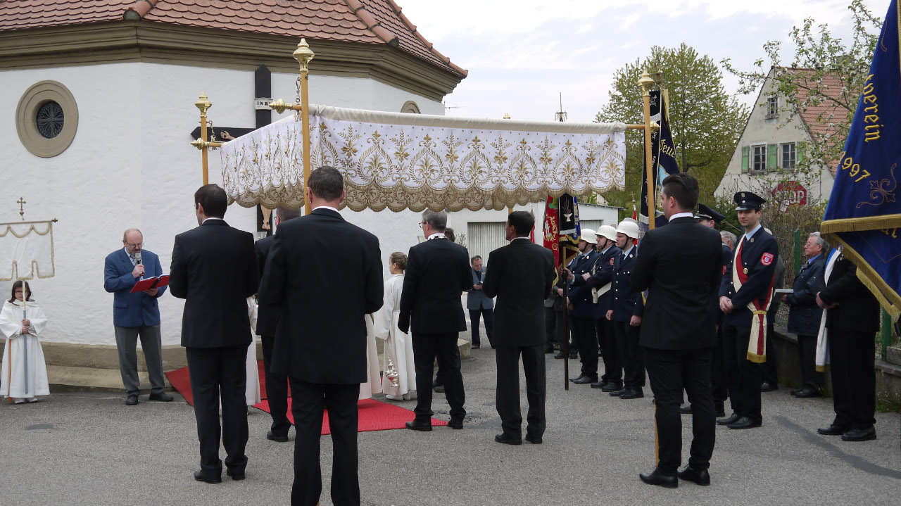 Gelbnisprozession am 01. Mai 2017