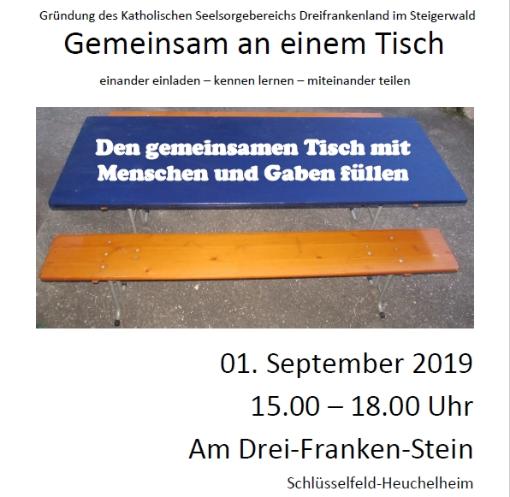 Gemeinsam an einem Tisch