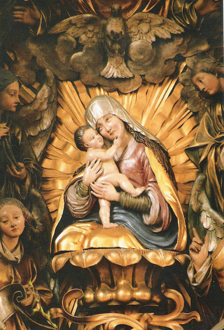 Gnadenbild 'Maria Hilf' BAMBERG--GNADENBILD--MARIA--MARIAHILF--UNTERSTueRMIG--WALLFAHRT