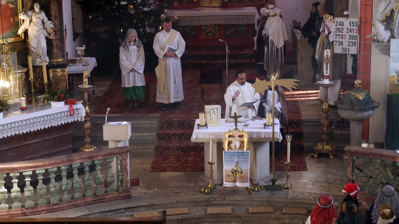 Gottesdienst zur Aussendung der Sternsinger 2017