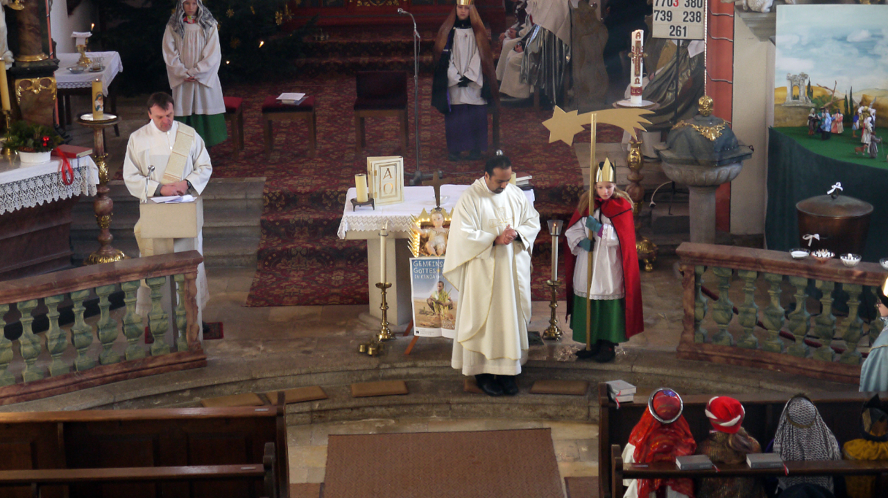 Gottesdienst zur Aussendung der Sternsinger 2017
