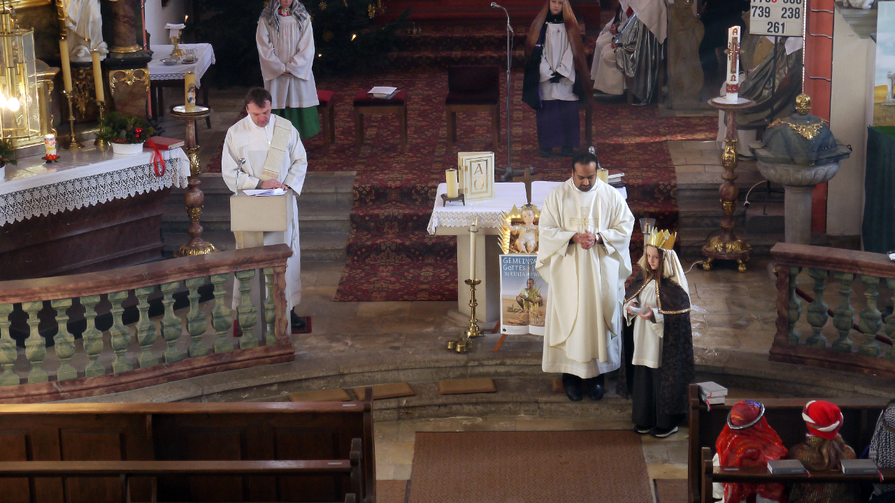 Gottesdienst zur Aussendung der Sternsinger 2017