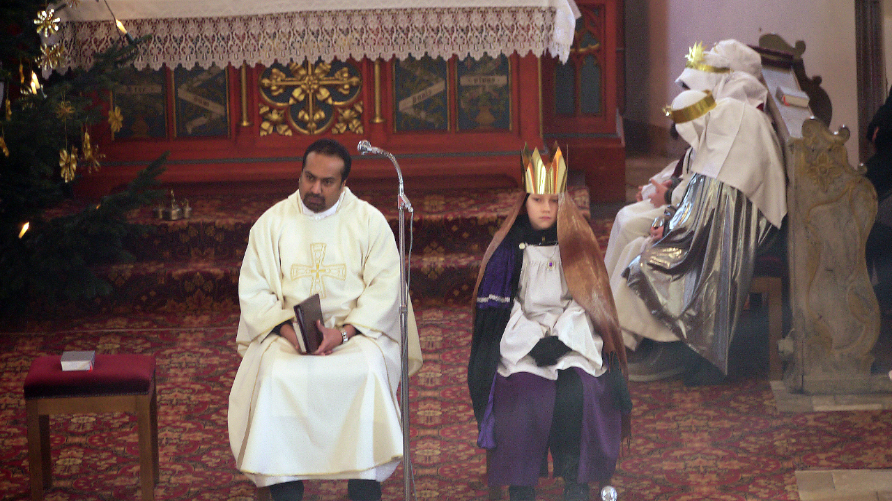 Gottesdienst zur Aussendung der Sternsinger 2017