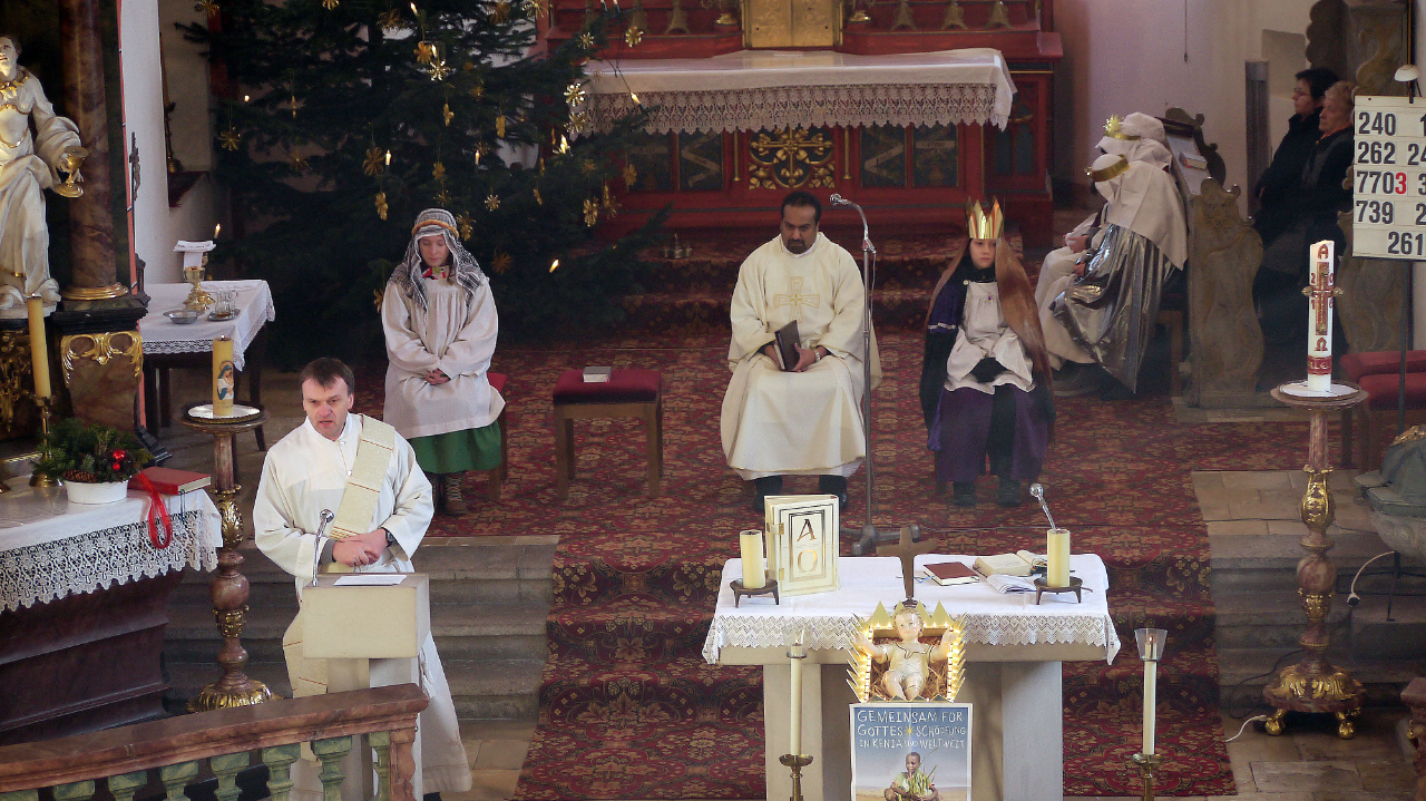 Gottesdienst zur Aussendung der Sternsinger 2017