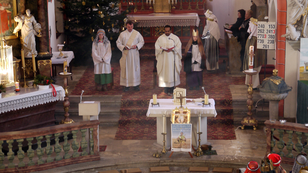 Gottesdienst zur Aussendung der Sternsinger 2017
