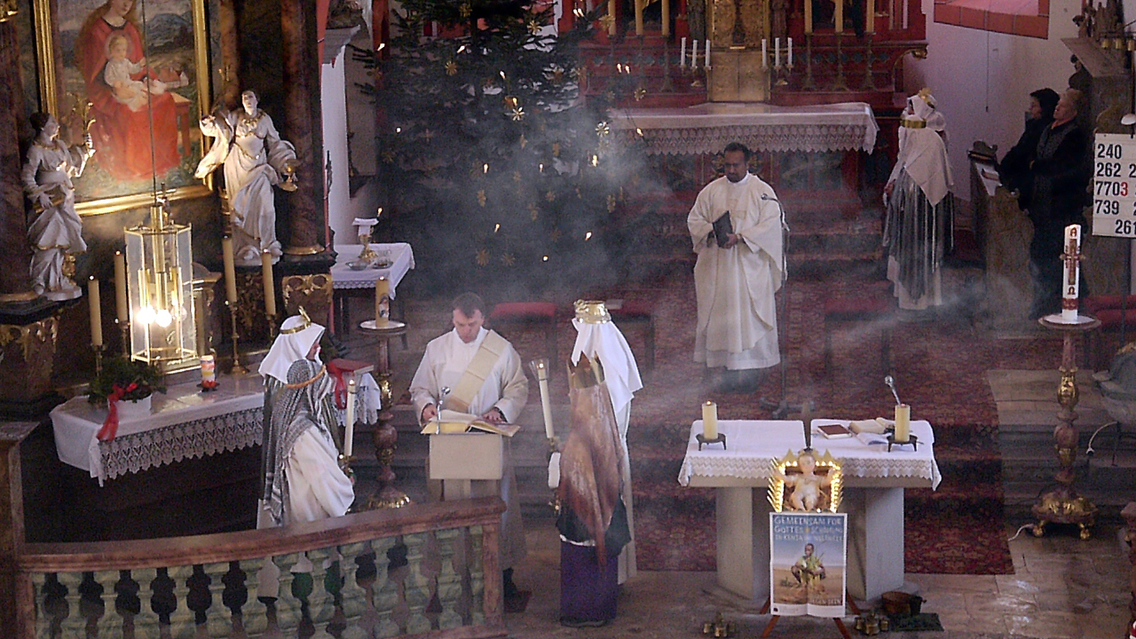 Gottesdienst zur Aussendung der Sternsinger 2017