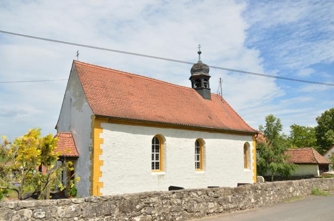 Blick auf Kirche St. Laurentius