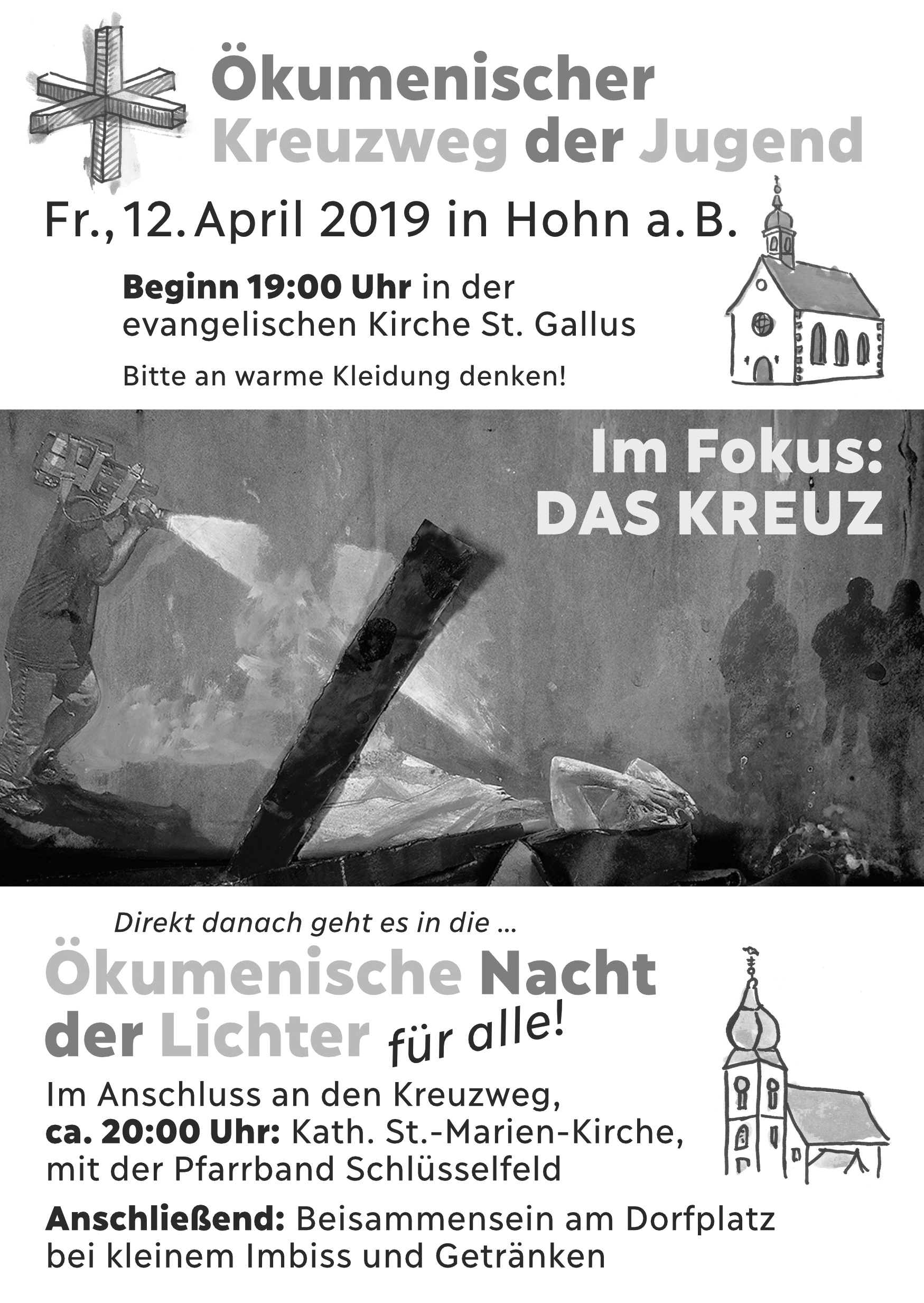 Jugendkreuzweg und Nacht der Lichter