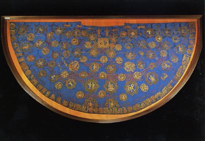 Nr. 2: Sternenmantel der Kaiserin Kunigunde DIOEZESANMUSEUM--KAISERIN--KUNDIGUNDE--POSTKARTEN--STERNENMANTEL