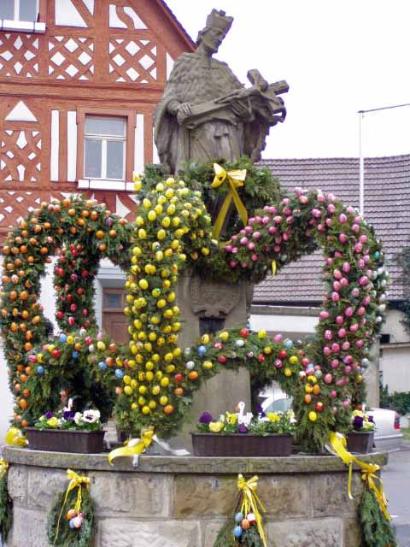 Osterbrunnen Geiselwind 2005