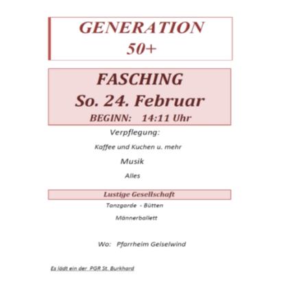 Pfarrfasching